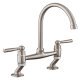 Rectangle AqCls TAQCLASSBRBF/BF Brg Tap Brushed Stainless Steel/Brushed Stainless Steel