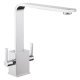 Rectangle Kube TKUBEDLCM/ D.Lvr L-Tap Stainless Steel Chrome