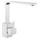 Rectangle Kube TKUBESLCM/ S.Lvr Tap Chrome