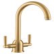 Rectangle Parma TPM1BB D.Lvr Tap Stainless Steel Bru