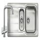 Rectangle Glendale GL9502/TCAQ2CM 1.5B Sink+Tap