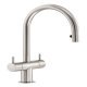 Abode AT1206 Hesta PO Dual Lvr C-Tap Nickel