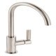 Abode AT2147 Globe Sgl Lvr C-Tap Nickel
