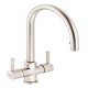 Abode AT2165 Zest PO Dual Lvr C-Tap Nickel