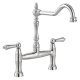 Abode AT2232 Mayenne Brg Ctr-Tap Chrome