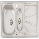 Abode AW5055 Trydent 1.5B Sink Rev Stainless Steel