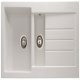 Abode AW3121 Xcite 1.5B Sink Rev Gr Wht