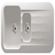 Abode AW3143 Dune 1.5B Sink Rev Gr Wht