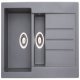 Abode AW3162 Xcite 1.5B Sink Rev Gr Grey