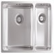 Abode AW5153 MX R25 1.5B Sink RHHB Brushed Stainless Steel
