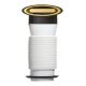 Abode AX1156 Overflow Rnd Pipework Brs