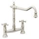 Abode AT1048 Melford Brg Ctr-Tap Nickel