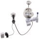 Abode AX1169 LivInc Elec Pop-Up Wst Brushed Stainless Steel