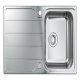 Grohe K500 860mm 1.0B Sink/Drain UH Stainless Steel