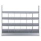 Ventilation Grille Rectangle 367x79mm Plastic Stainless Steel