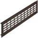 Ventilation Grille Rectangle 500x100mm Aluminium D.Bronze F5