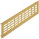 Ventilation Grille Rectangle 400x80mm Aluminium Gold