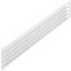 Ventilation Grille Rectangle 57x570mm Aluminium Wht 9010