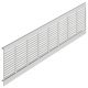 Ventilation Grille Phillips Slot 100x100mm Anodised Silver Fire Rated