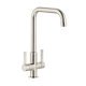 Abode AT2135 Pico Dual Lvr U-Tap Nickel