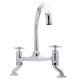 Bidbury&Co Sherborne Bridge Dual Tap Chrome