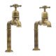 Bidbury&Co Caswell Bibcock Taps Polished Brass