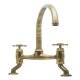 Bidbury&Co Sherborne Bridge Dual Tap Polished Brass