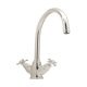 Bidbury&Co Yorkley Dual Lvr C-Tap Nickel