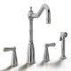 Bidbury&Co Stockwell 4H Ctry Tap Chrome