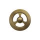 Bidbury&Co Luxury Overflow Rnd Polished Brass