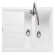 Rectangle Topaz Ign TOP1002AW/ 1.5B Sink Wht