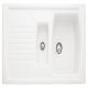 Rectangle Tenby CTE10102WH 1.5B Sink Cer Wht