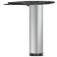 Fold Table Leg Cyl D50x705mm Steel Silver 9006