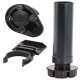 Plinth Feet Set 150mm SF Plastic Black x4