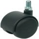 D35mm Twin Castor Hd M8 Plastic Black