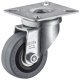 D50mm Castor Swivel without Brake Plastic Galvanised