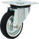 D125mm Castor Swivel without Brake Plastic Galvanised