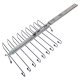 WithRobe PO Trouser Rail 5.0kg 470mm Steel CP