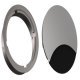 BachM Loop Round Cbl Outlet D80mm Zinc Alloy SSE