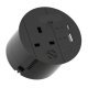 BachM Loop In Charge Pwr OL Plastic Black