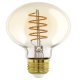 Eglo LED Bulb E27-LED-G80 4W 2K Amb