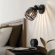Eglo Girona IP20 WL 1x40W E27 Black/B.Brs