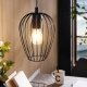 Eglo Newtown Plastic D160 1x40W E27 Black