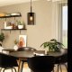 Eglo Cadaques Plastic D150 1x40W E27 Black/Tr