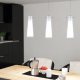 Eglo Pinto Plastic L725 3x40W E27 Black/Clr