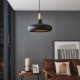 Eglo Sabinar Plastic D400 1x40W E27 Black