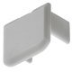 Loox5 2190 Profile SM Endcaps Plastic Silver