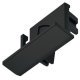 Loox5 1107 Profile Rectangle Endcaps Plastic Black