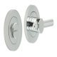 Bari D50mm Escutcheon WC/Turn Zinc Alloy PC