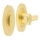 Bari D50mm Escutcheon WC/Turn Zinc Alloy SB